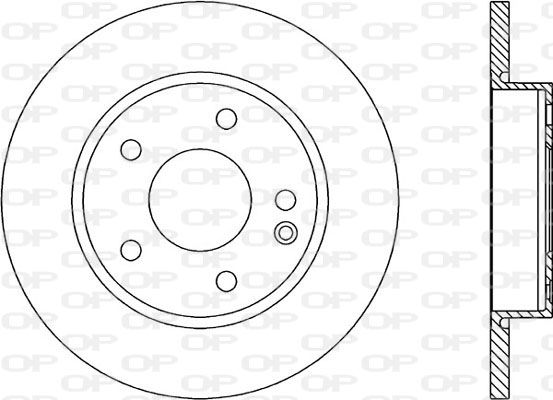 OPEN PARTS Jarrulevy BDA1699.10